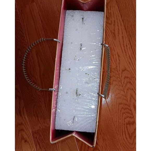 Metal Gift Bag Candle Holder Christmas Decor Live Laugh Love Holiday 16"H - Picture 4 of 16